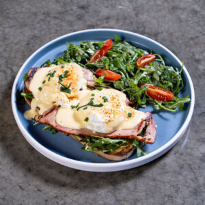 Eggs Benedict Bacon 